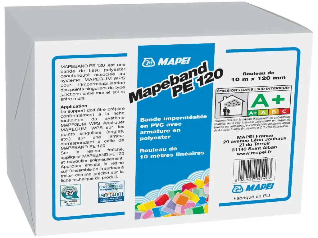 mapeband pe 120 rouleau 10ml mapei