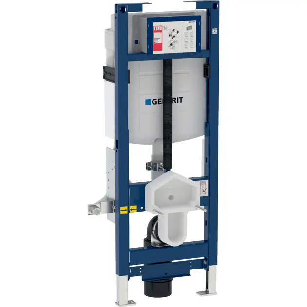 Bâti-support Geberit Duofix pour WC suspendu, 112 cm, avec réservoir à encastrer Alpha 12 cm, 6 / 3 litres