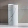 BA-2170 Lavabo totem marbré (400*400*850)
