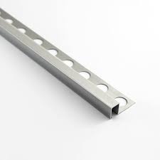 Baguette Carrelage Polished Silver L Argenté Brillant