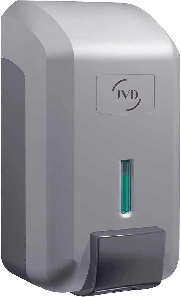 Distributeur Savon Liquide Manuel Jvd Couleur Gris